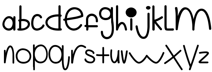 Mf Still Kinda Ridiculous Font LOWERCASE