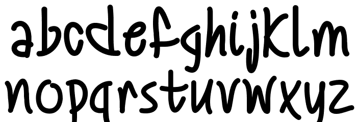 Mf Summertime Font LOWERCASE