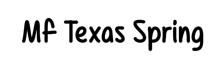 Mf Texas Spring  Descarca Fonturi Gratis