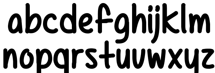 Mf Texas Spring Font LOWERCASE