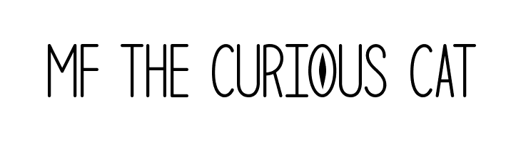 Mf The Curious Cat  नि: शुल्क फ़ॉन्ट्स डाउनलोड