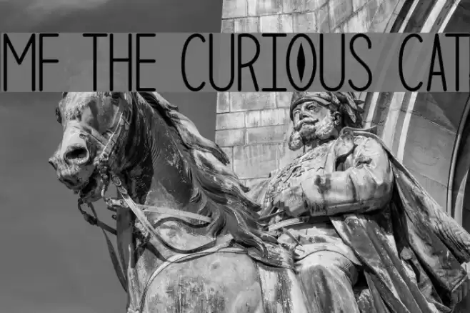 Mf The Curious Cat Font examples