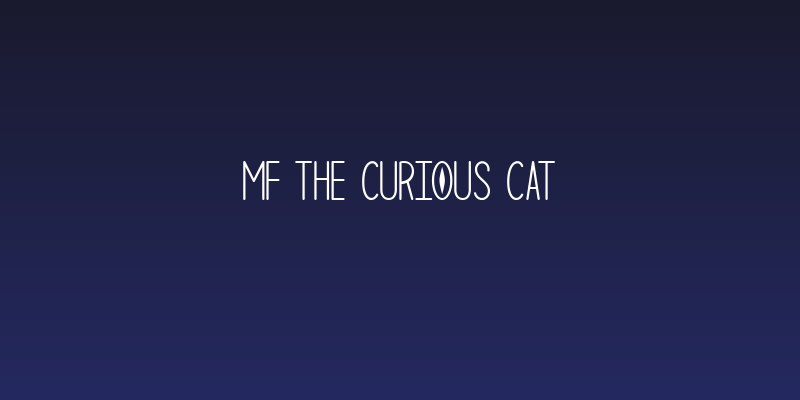 Mf The Curious Cat Social Header