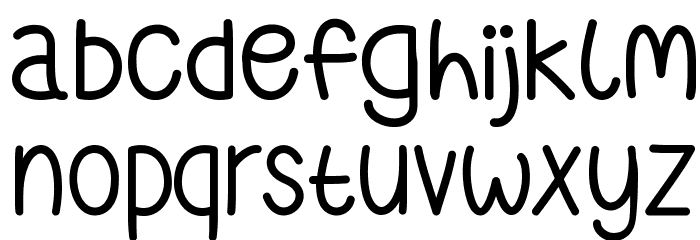 Mf The Lonely Ones Font LOWERCASE