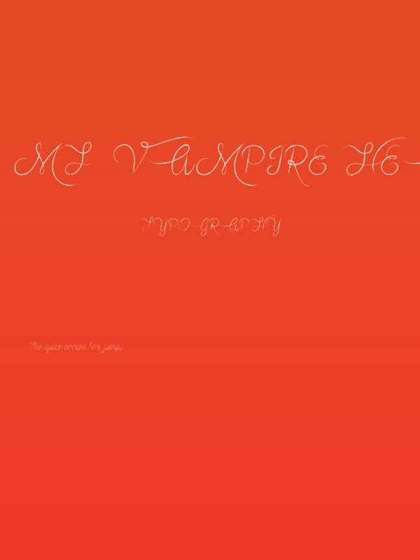 Mf Vampire Heart Poster