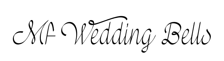 Mf Wedding Bells  les polices de caractères gratuit tlcharger