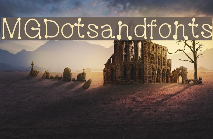 MGDotsandfonts Font examples