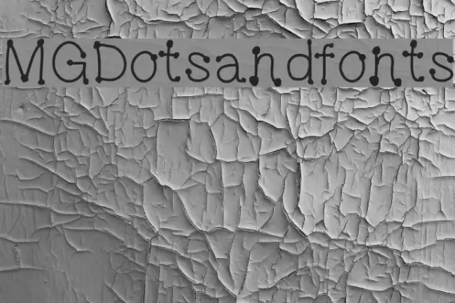 MGDotsandfonts Font examples