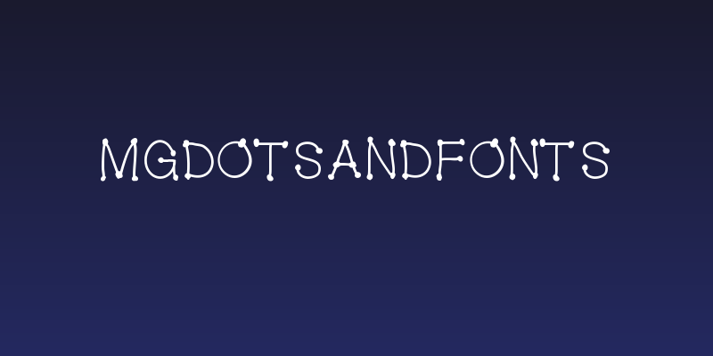 MGDotsandfonts Social Header
