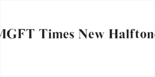MGFT Times New Halftone Logo