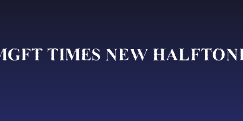 MGFT Times New Halftone Social Header