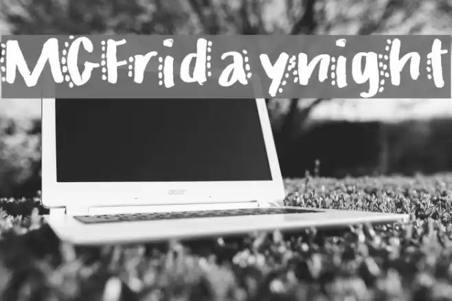 MGFridaynight Font examples