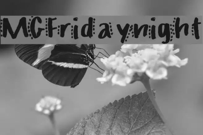 MGFridaynight Font examples