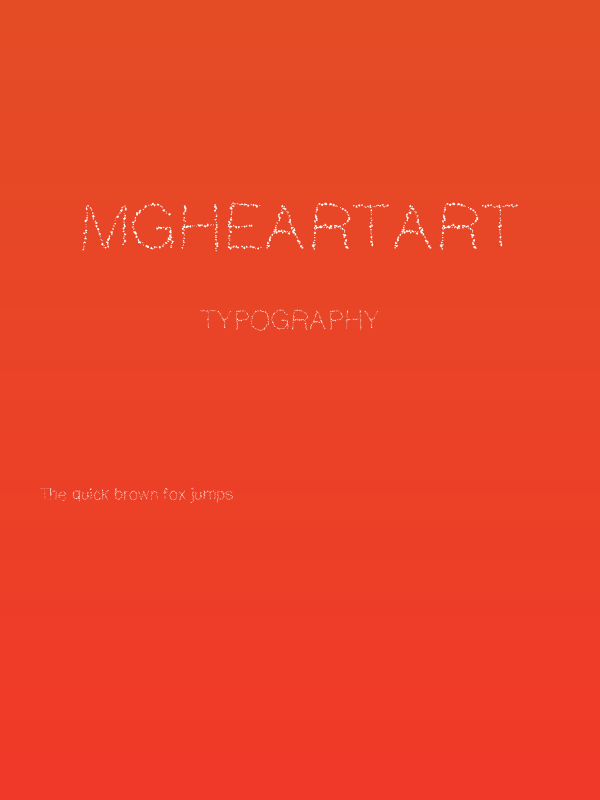 MGHeartart Poster