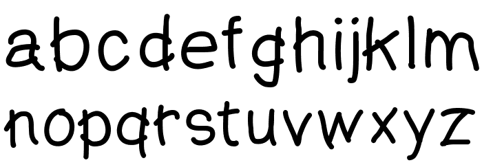 MGLittlelearners Font LOWERCASE