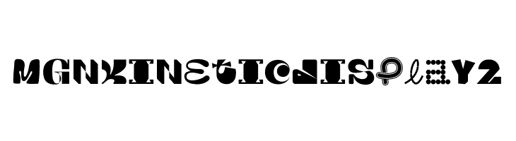 MGN Kinetic Display 2  Free Fonts Download