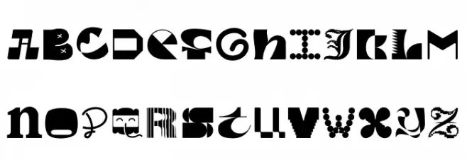 MGN Kinetic Display 6 Schriftart Groß