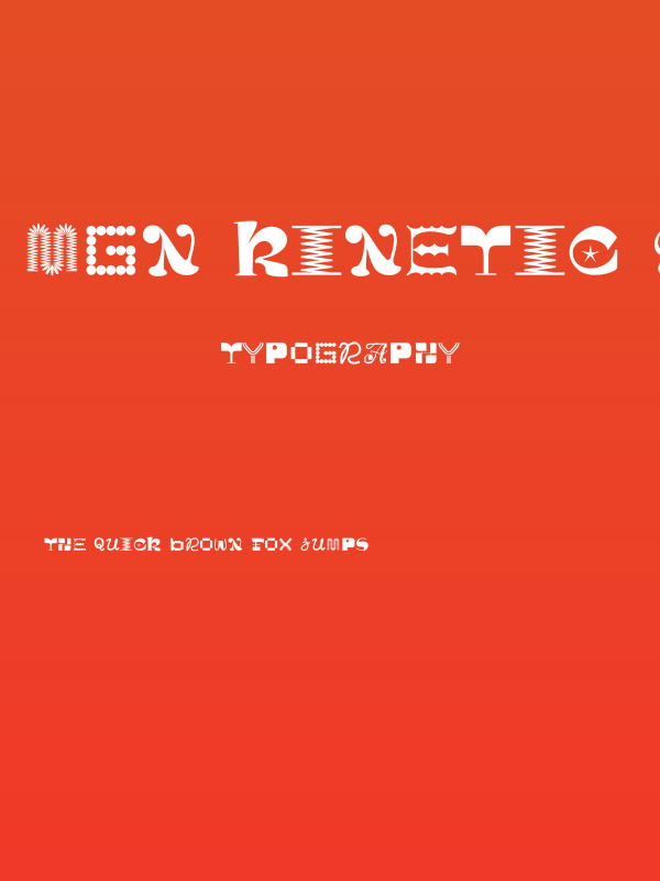 MGN Kinetic Display 7 Poster