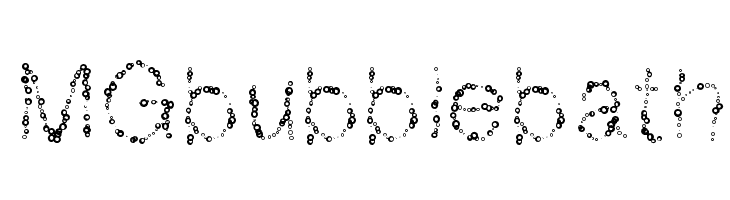 MGbubblebath Font