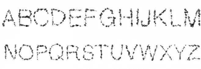MGbubblebath Schriftart Groß