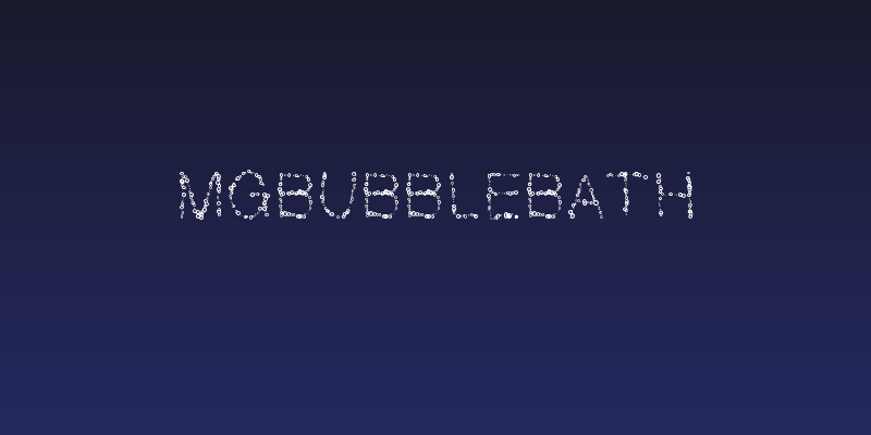 MGbubblebath Social Header