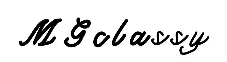 MGclassy  Free Fonts Download