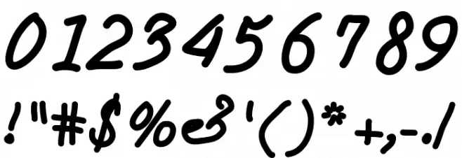 MGfancyfun Font OTHER CHARS