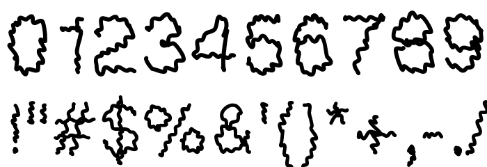 MGsillystring Font OTHER CHARS