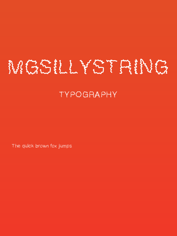 MGsillystring Poster