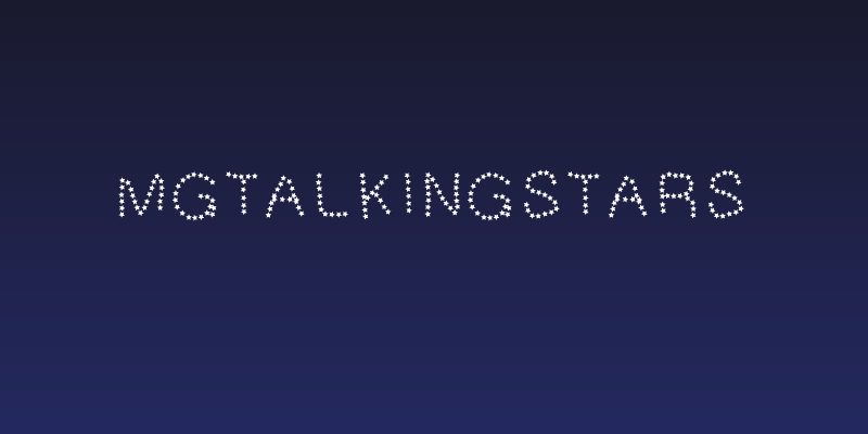 MGtalkingstars Social Header