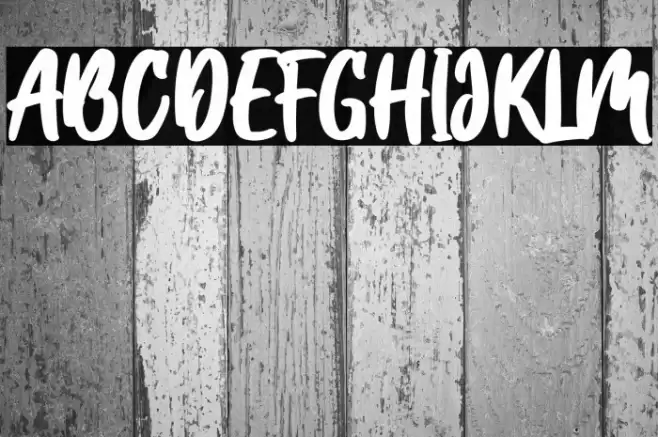 Mg Dalenaf Font examples