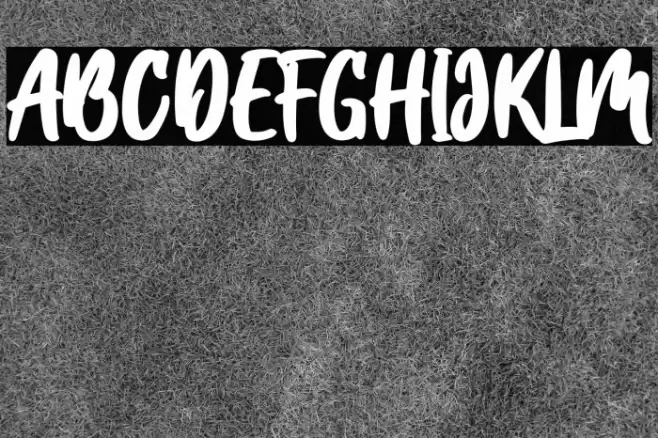 Mg Dalenaf Font examples