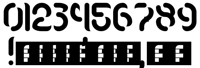 Mgla Regular Font OTHER CHARS