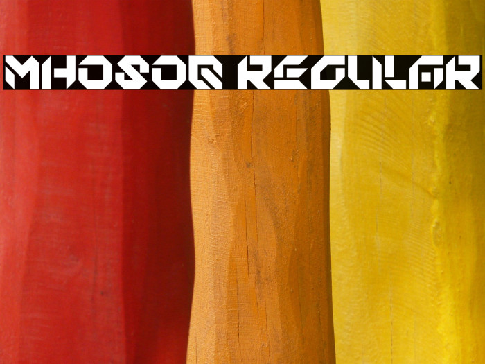 MHOSOQ Regular Example 1