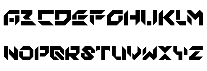 MHOSOQ Regular Font LOWERCASE