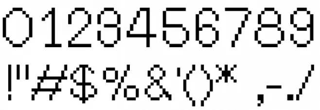 MHTIROGLA Font OTHER CHARS