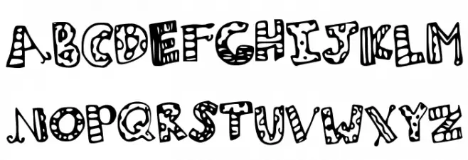 MHVZooParty Schriftart Groß
