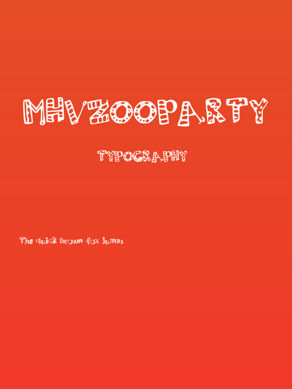MHVZooParty Poster