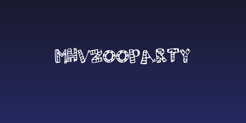 MHVZooParty Social Header