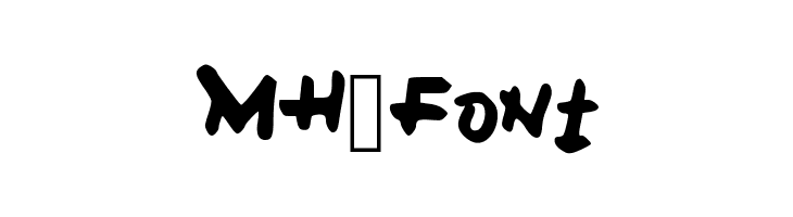 MH_Font  フリーフォントのダウンロード