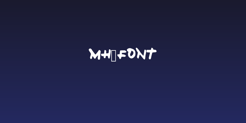 MH_Font Social Header