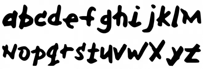 MH_Font फ़ॉन्ट लोअरकेस