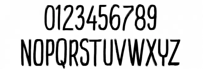 MICHAEL Jackpot Font OTHER CHARS