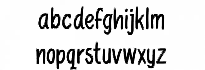 MICHAEL Jackpot Font LOWERCASE