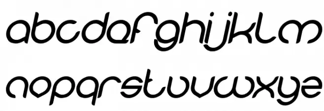 MICHELLE Bold Italic خط أحرف صغيرة