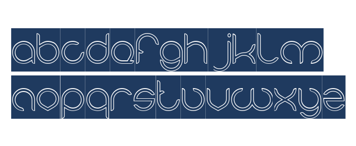 MICHELLE-Hollow-Inverse Lowercase