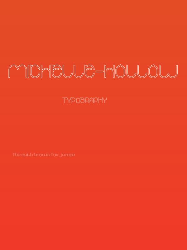 MICHELLE-Hollow Poster