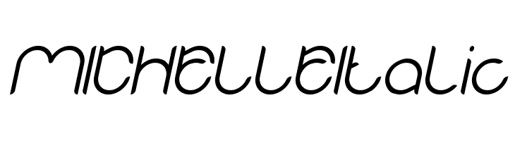 MICHELLE Italic  font caratteri gratis