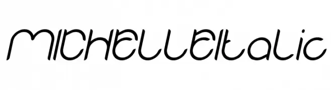 MICHELLE Italic  baixar fontes gratis