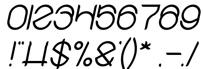 MICHELLE Italic Font OTHER CHARS